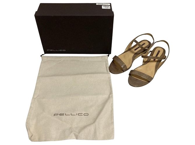 Autre Marque Sandali Espadrille in pelle Pellico - vista 2