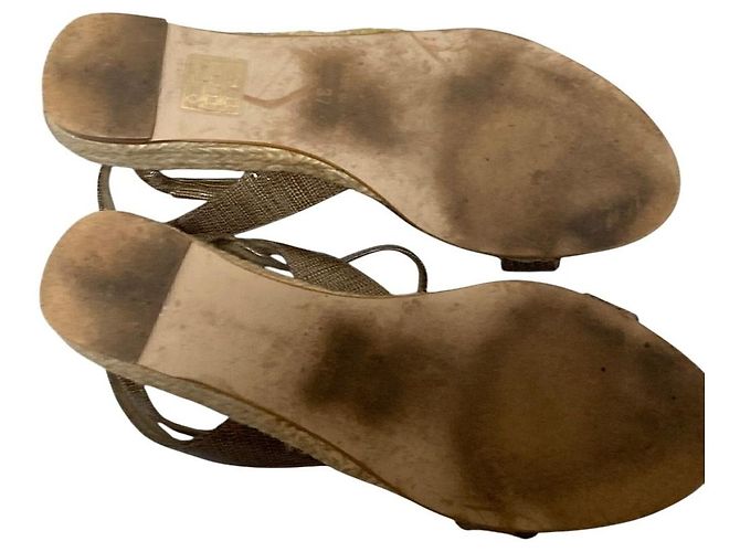 Autre Marque Sandali Espadrille in pelle Pellico - vista 9