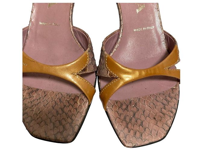 Prada Sandalen aus Pythonleder - Ansicht 3