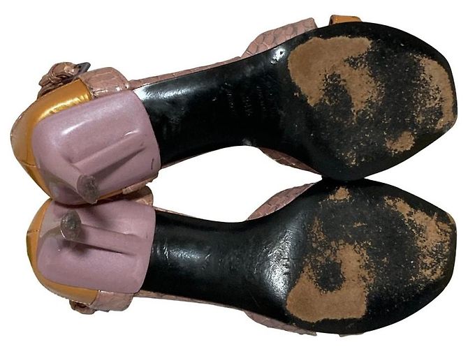 Prada Sandalen aus Pythonleder - Ansicht 8