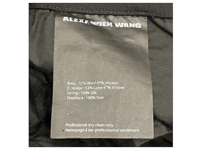 Pantalones Slim Alexander Wang con Botones - vista 6