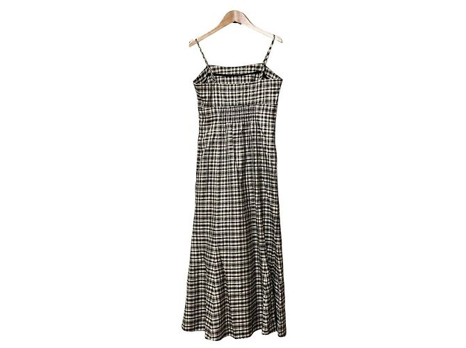 Autre Marque Vestido Deicy Check - vista 3