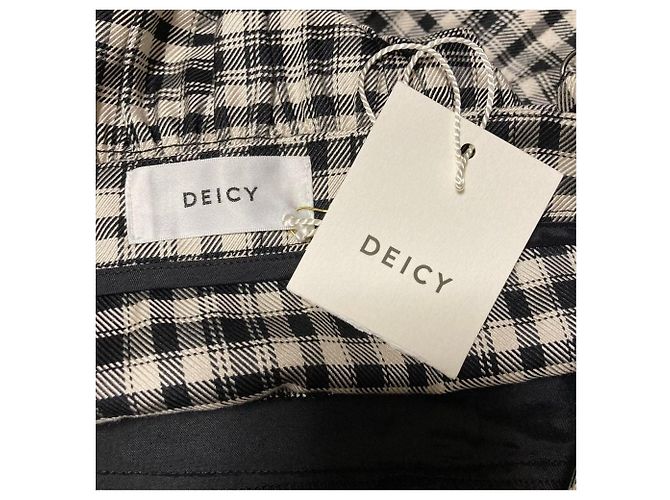 Autre Marque Vestido Deicy Check - vista 4