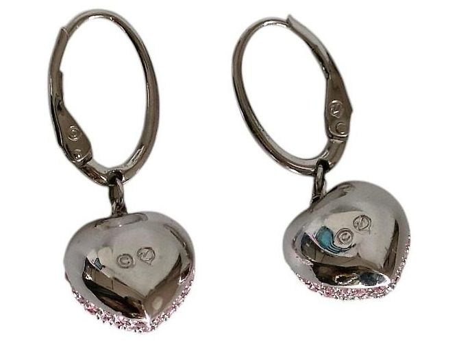 Orecchini Swarovski Heart Pavé - vista 4