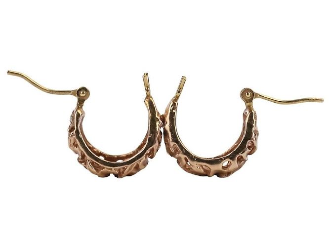 Autre Marque 14K Plumeria Creolen - Ansicht 13