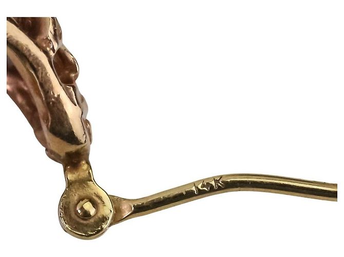 Autre Marque 14K Plumeria Creolen - Ansicht 15
