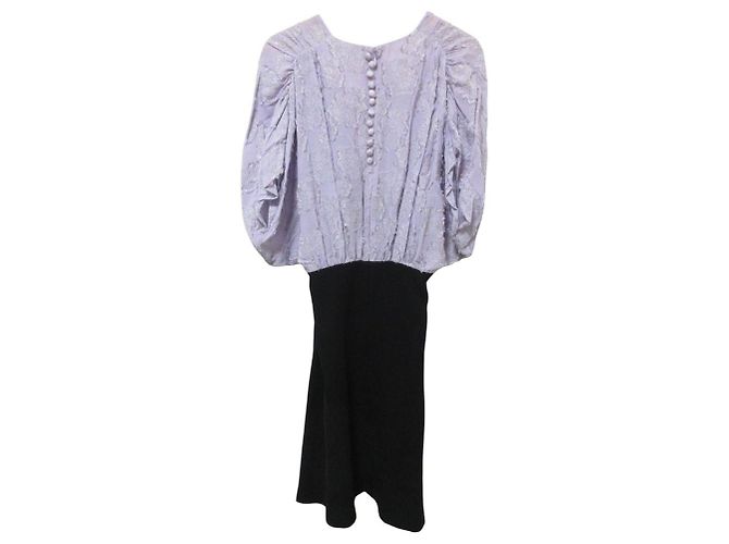 Autre Marque Mame Kurogouchi Glitzer-Jacquard-Kleid - Ansicht 2