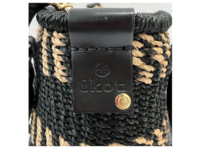 Autre Marque Borsa a tracolla 2way ikot in rattan - vista 14