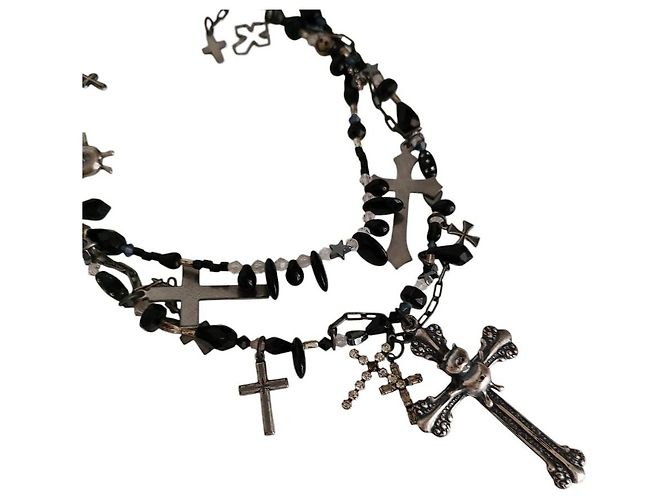 Autre Marque Collana doppia rosario maialino Olleborebla Alberobello - vista 2