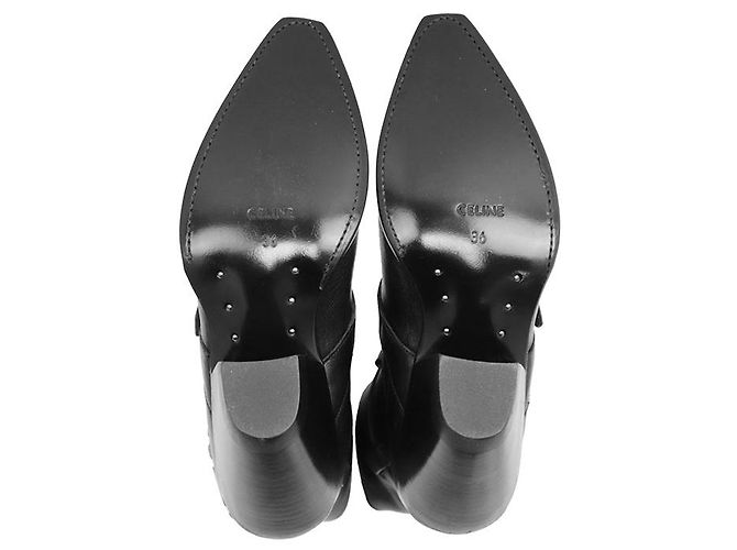 Céline Stivali in pelle Berlin Celine - vista 9