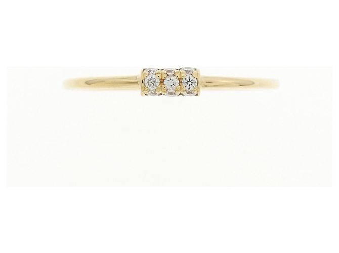 Autre Marque Anello AHKAH White Knight Fine Au750 Diamond Ring - vista 2