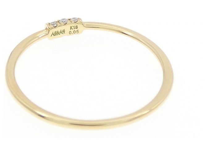 Autre Marque Anello AHKAH White Knight Fine Au750 Diamond Ring - vista 3