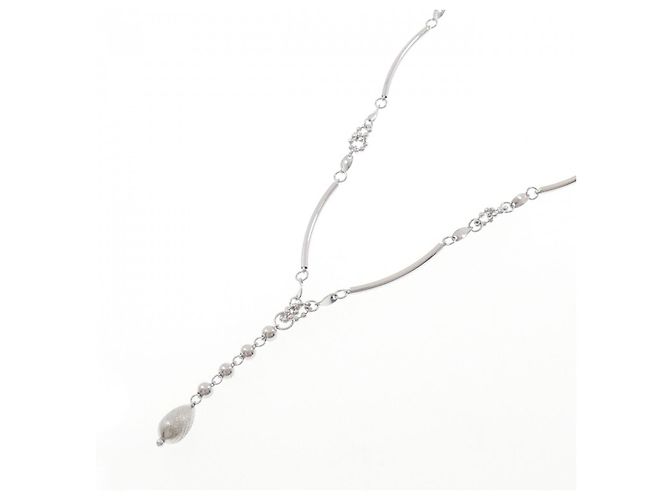 Autre Marque Collar LuxUness Pt850 Plata - vista 2