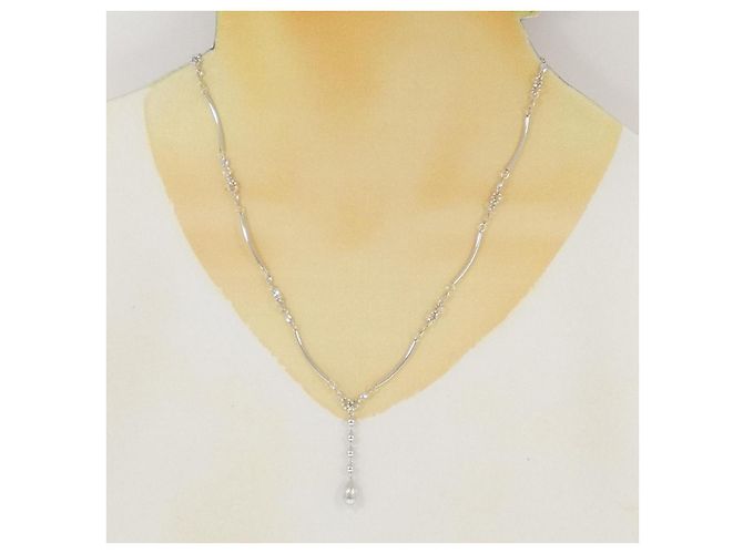 Autre Marque Collar LuxUness Pt850 Plata - vista 5
