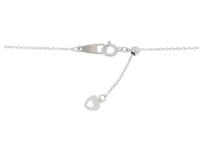 Autre Marque Collana Au750 Flower Diamond - vista 5