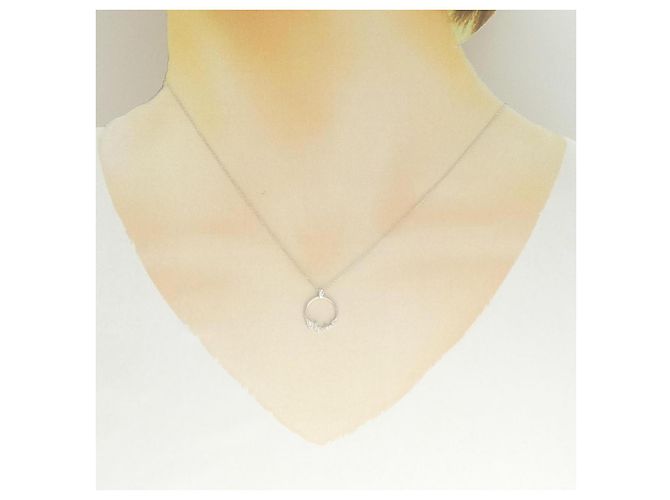 Autre Marque Au750 Diamantenhalskette - Ansicht 6
