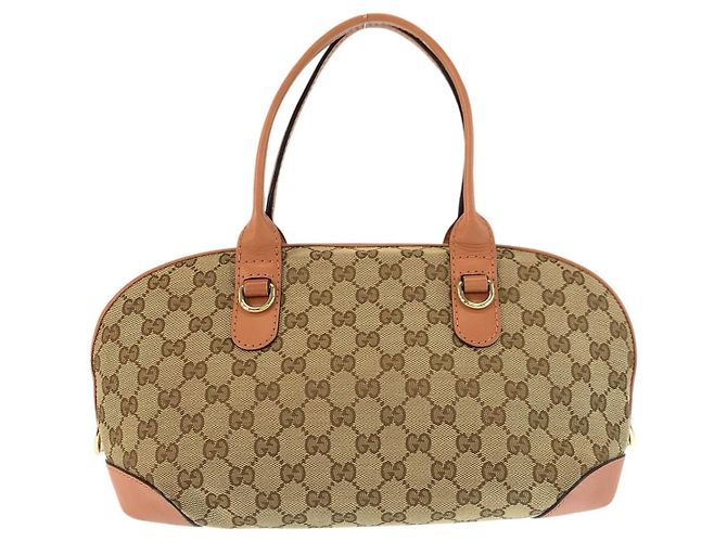 Borsa 2way Gucci in pelle e tela GG - vista 2