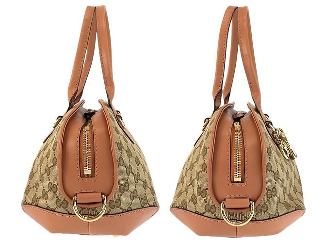 Borsa 2way Gucci in pelle e tela GG - vista 8