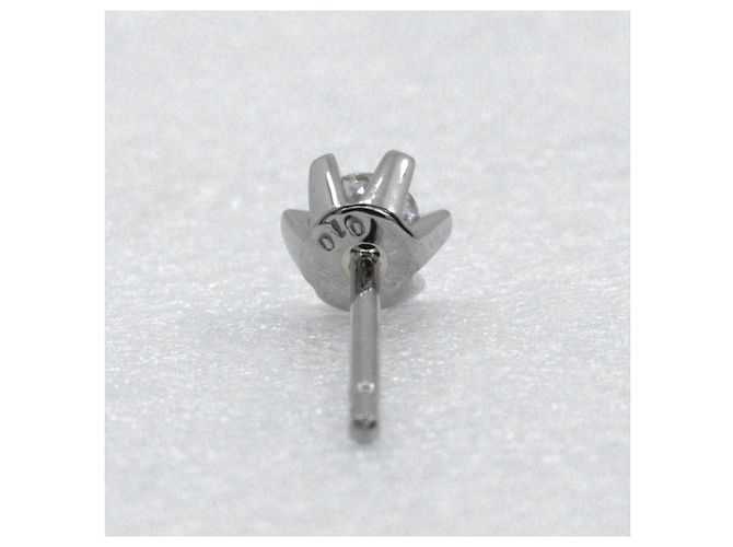 Autre Marque Pt900 Platin Diamant-Ohrstecker - Ansicht 3