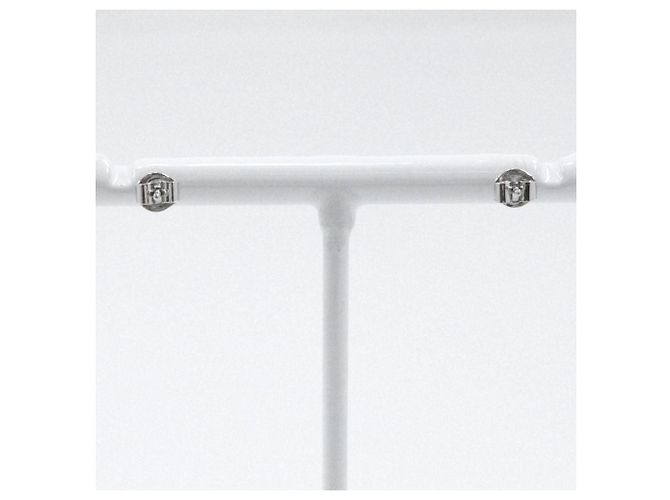 Autre Marque Pt900 Platin Diamant-Ohrstecker - Ansicht 8