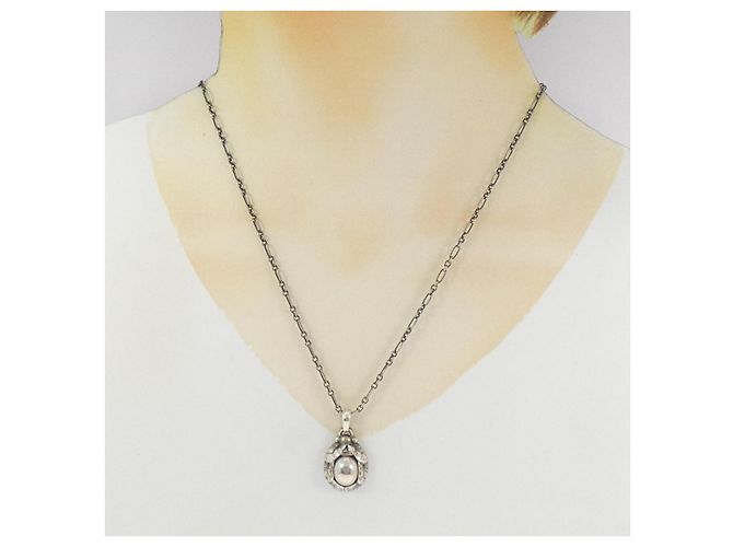 Autre Marque Collana Georg Jensen in argento 925 - vista 6
