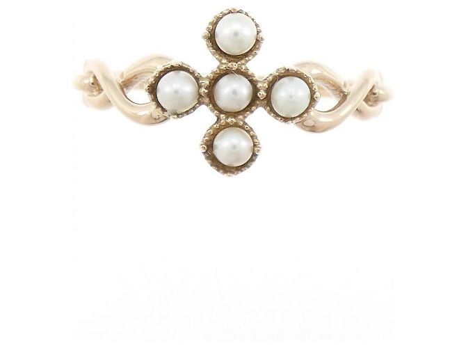 Autre Marque Samantha Tiara Au750 Roségold Süßwasserperlenring - Ansicht 2