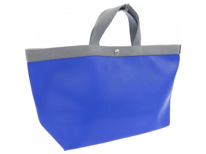 Autre Marque Herve Chapelier Square Tote Leder-Tote Bag A4 - Ansicht 2