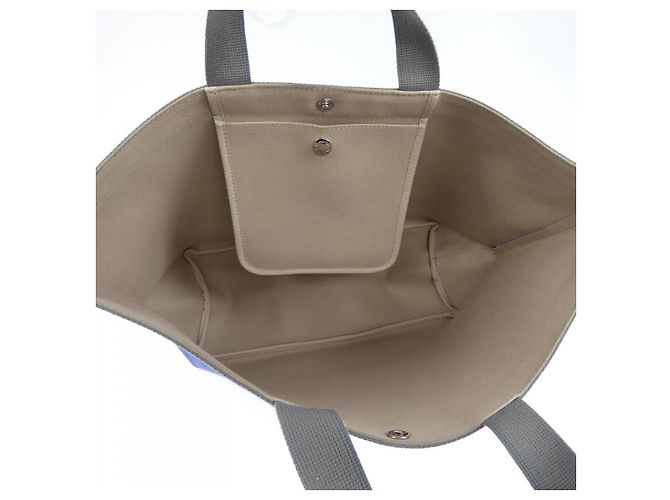 Autre Marque Herve Chapelier Square Tote Leder-Tote Bag A4 - Ansicht 6