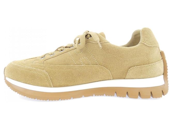 Hermès Baskets Hermes Riviera en veau - vue 2