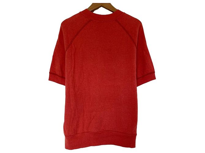 Autre Marque BEAUTY&YOUTH Baumwoll-Sweatshirt mit kurzen Ärmeln - Ansicht 2