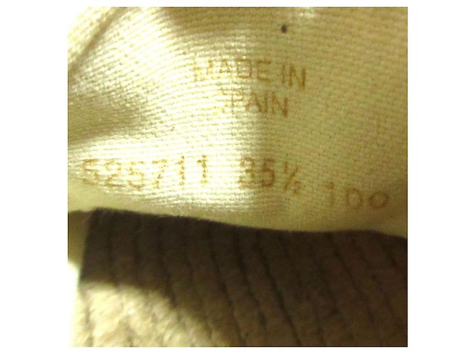 Espadrillas platform in tela con stampa logo Gucci - vista 11