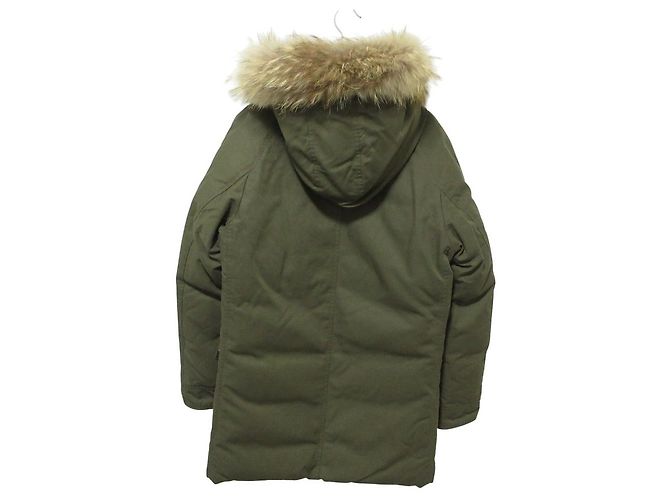 Autre Marque Abrigo de plumón con piel de mapache United Arrows - vista 2