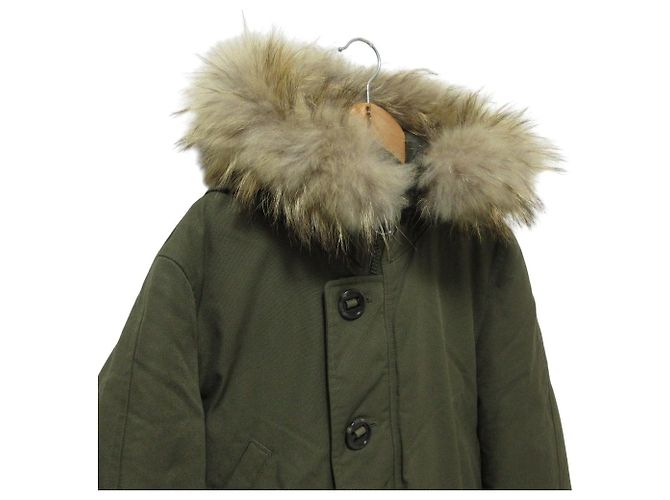Autre Marque Abrigo de plumón con piel de mapache United Arrows - vista 4