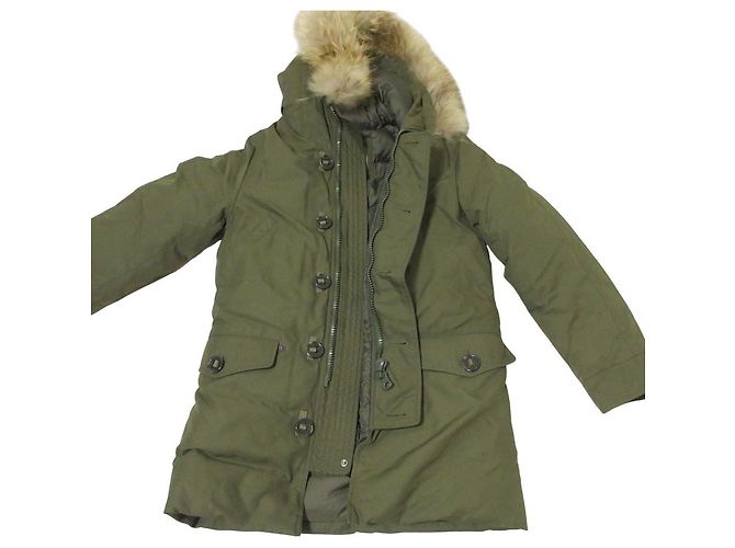Autre Marque Abrigo de plumón con piel de mapache United Arrows - vista 6