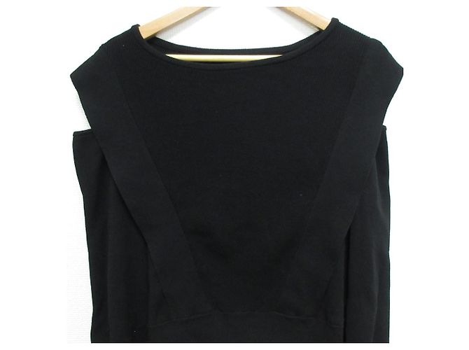 Autre Marque Diagram Open Shoulder Knit - vista 3