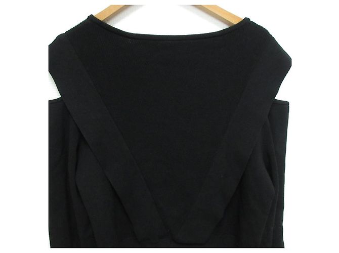 Autre Marque Diagram Open Shoulder Knit - vista 4