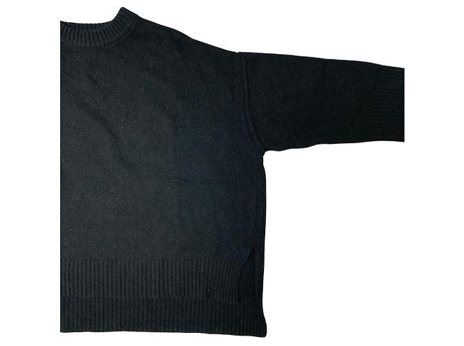 Autre Marque mizuiro ind Weit geschnittener Strickpullover mit Rundhalsausschnitt - Ansicht 3