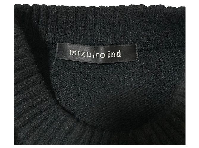Autre Marque mizuiro ind Weit geschnittener Strickpullover mit Rundhalsausschnitt - Ansicht 4