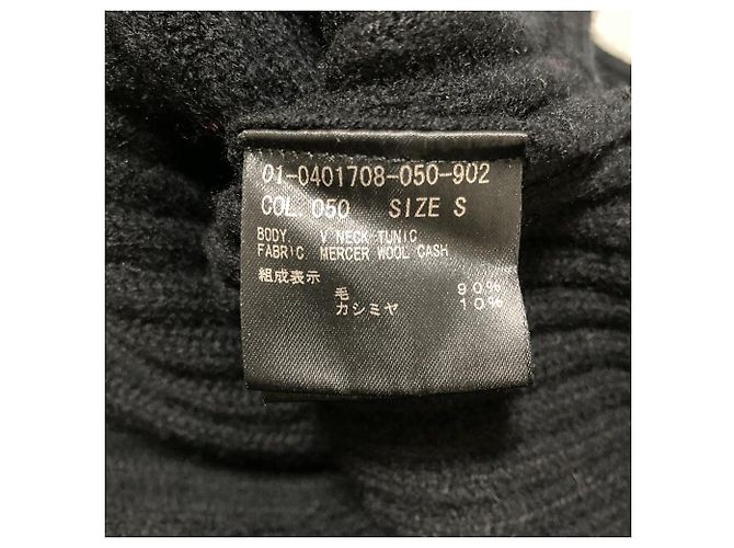 Theory V-Ausschnitt Strickpullover mit Seitenschlitzen - Ansicht 6