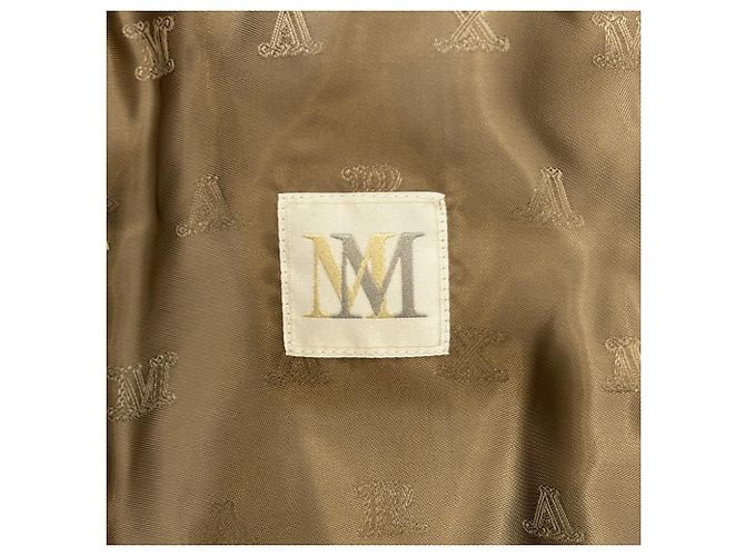 Max Mara FIORIRE4 Capa Abrigo Teddy Bear de lana - vista 11