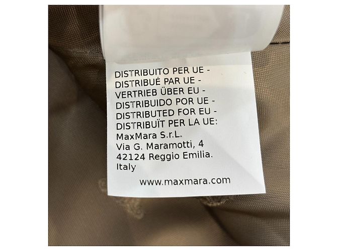 Max Mara FIORIRE4 Capa Abrigo Teddy Bear de lana - vista 16