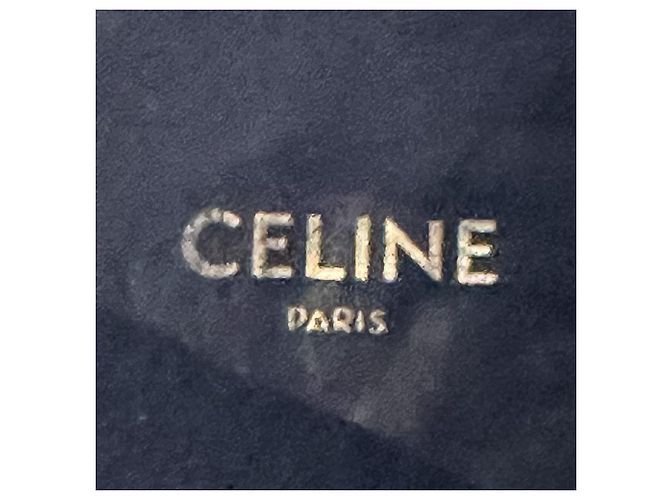 Céline Stivaletti Celine in tela di nylon e pelle con lacci - vista 8