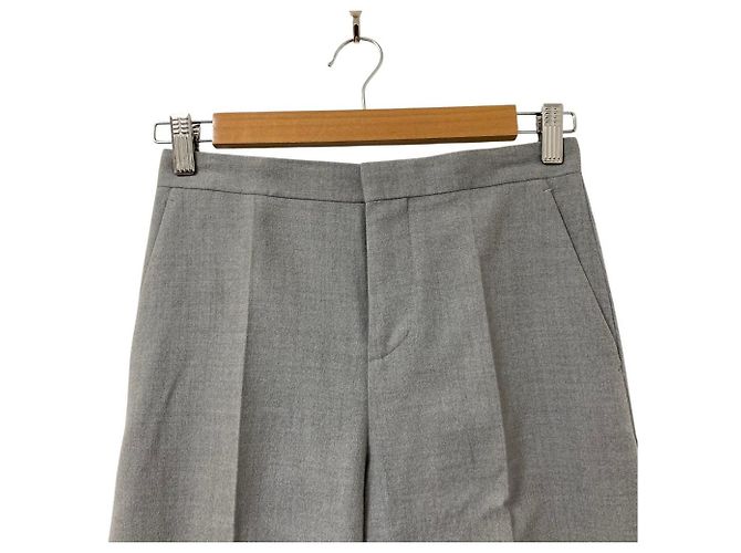 Autre Marque Calças largas curtas de lã Drawer - vista 3