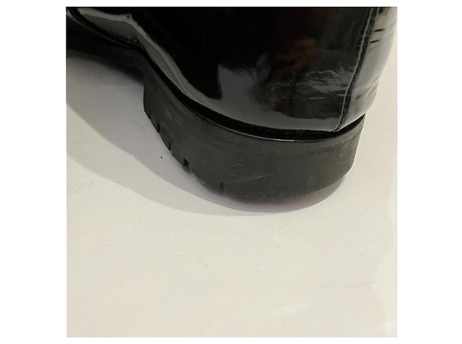 Botas largas de cuero charol Marc Jacobs - vista 18