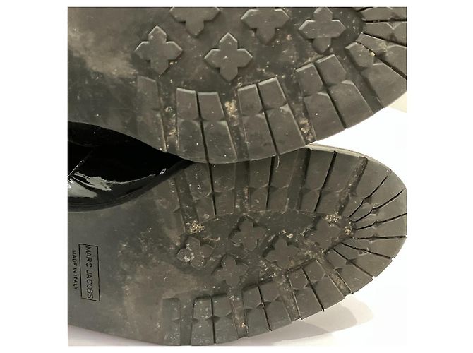 Botas largas de cuero charol Marc Jacobs - vista 19