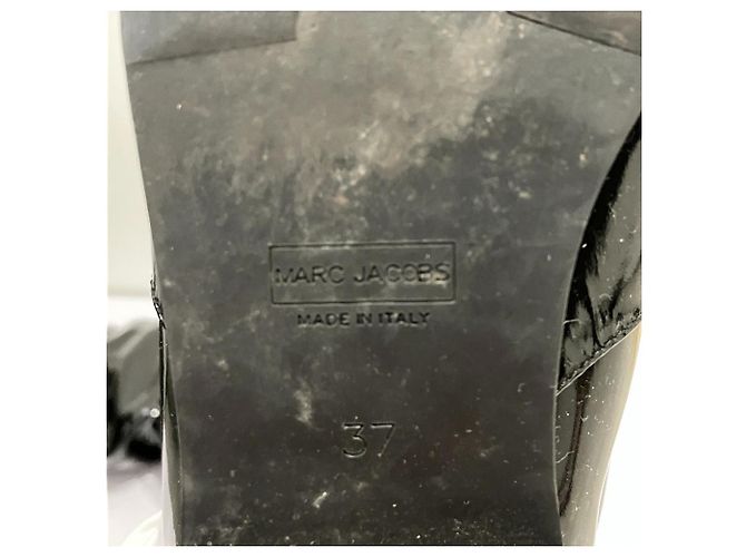 Botas largas de cuero charol Marc Jacobs - vista 9