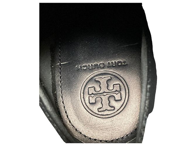 Stivali in pelle e shearling Tory Burch - vista 8