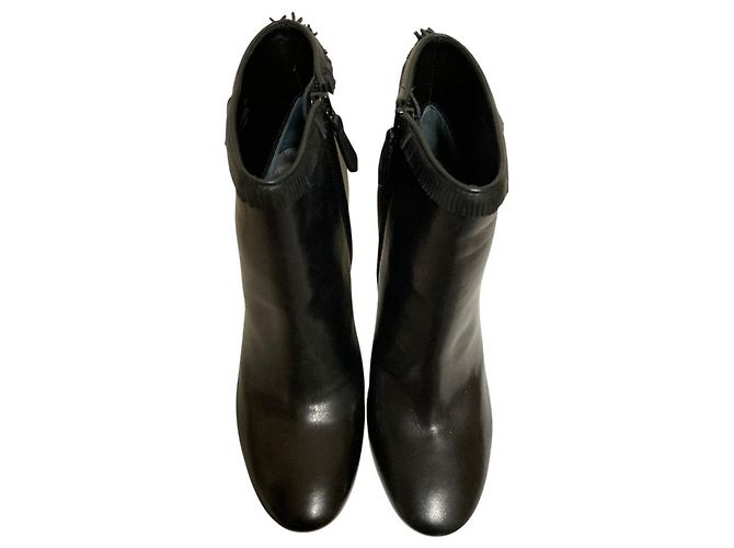Tory Burch NEW TUMBLED Stivaletti con Frange - vista 5