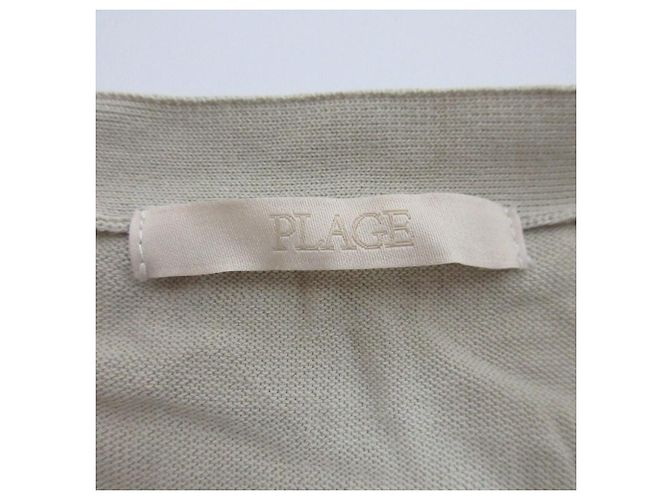 Autre Marque Cárdigan de punto cuello V PLAIN Plage - vista 7
