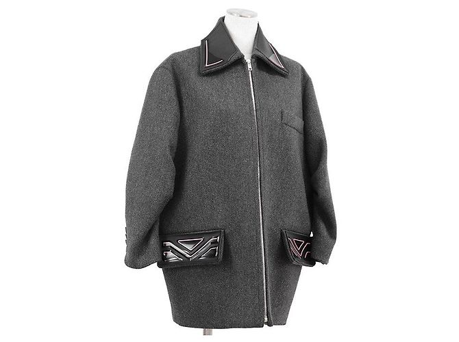 Cappotto in lana twill Prada - vista 11
